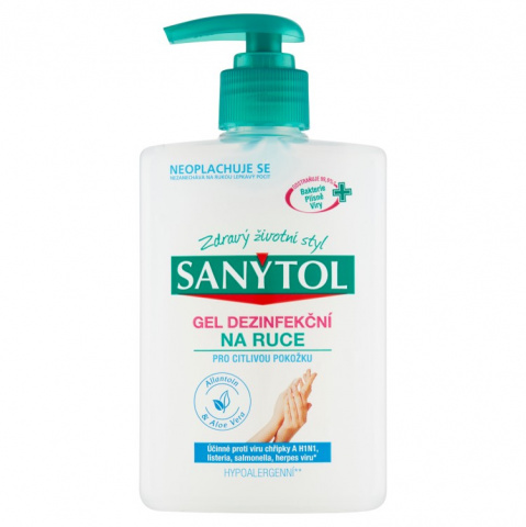 Sanytol dezinfekční gel na ruce 75ml